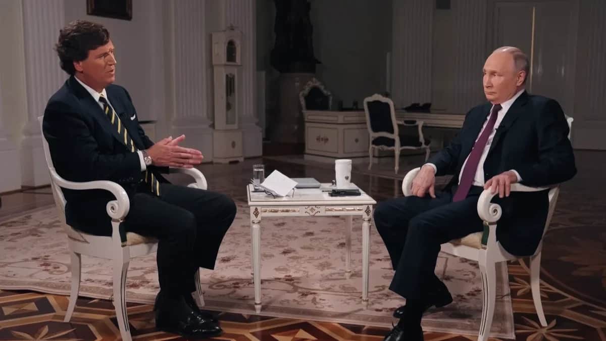Photo: screenshot from the interview