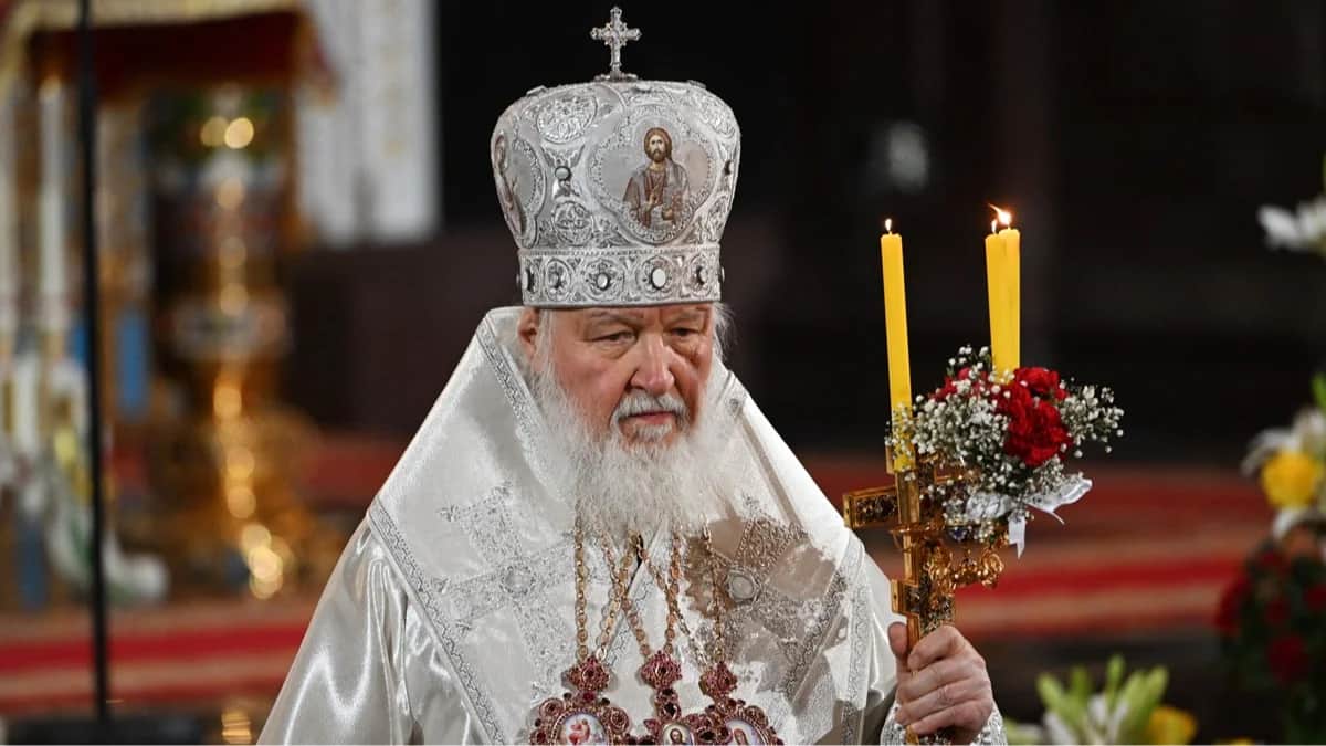 Патриарх Кирилл. Фото: Павел Бедняков / Спутник / Kremlin / EPA