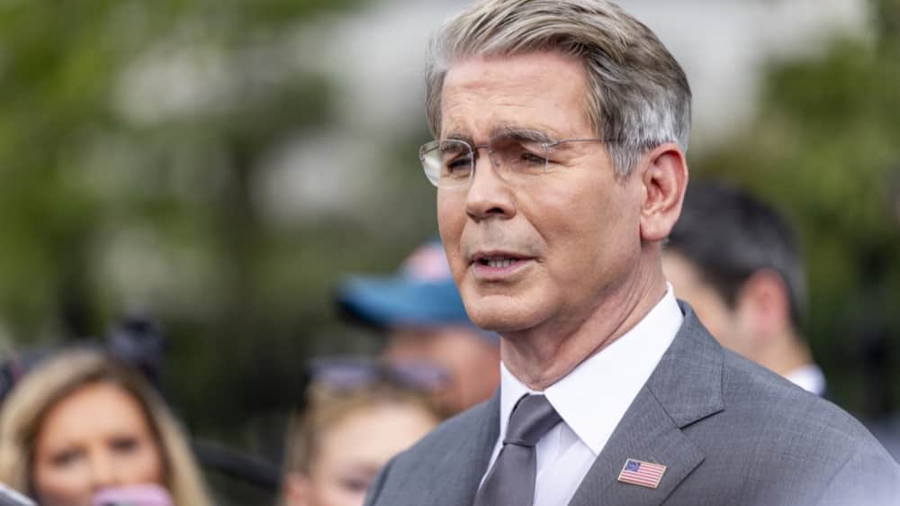 Министр финансов США Скотт Бессент. Фото: Shawn Thew / EPA