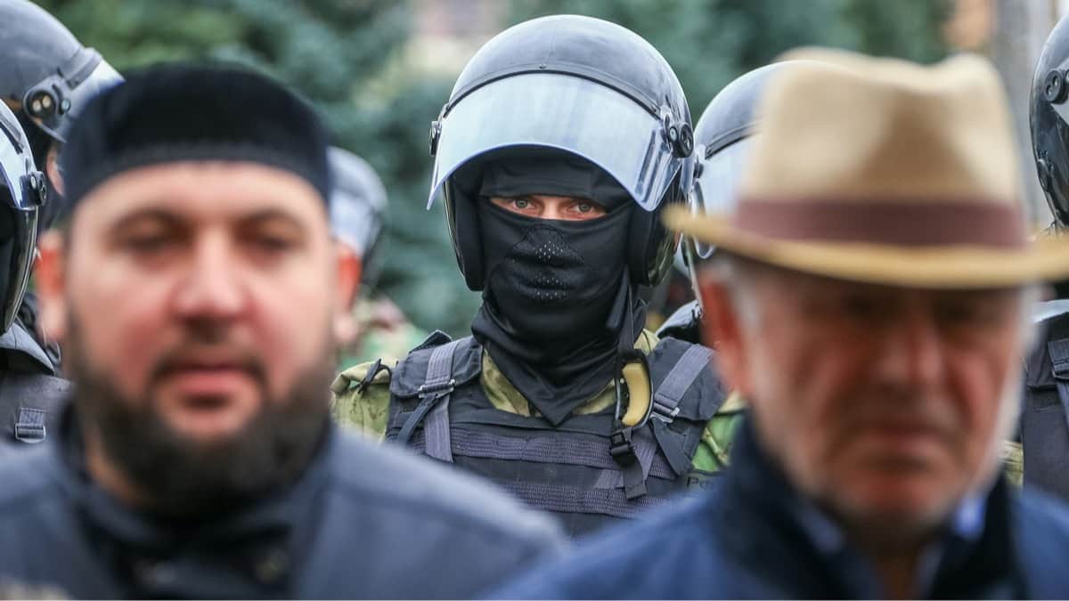 В Чеченской республике — массовые мобилизационные рейды