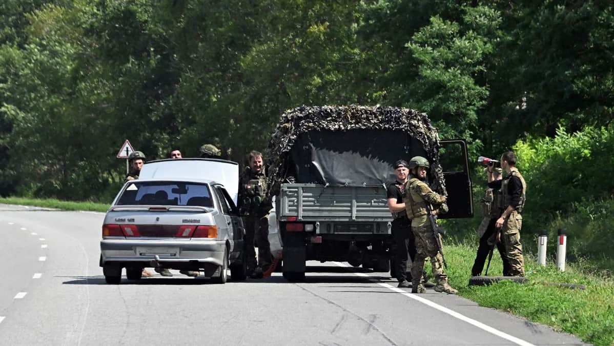 Российские военнослужащие в Курской области, Россия, 9 августа 2024 года. Фото: Анатолий Жданов / Vida Press